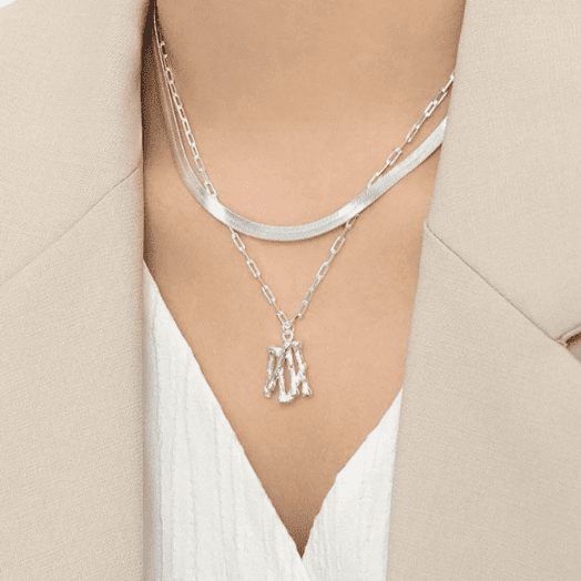 anklets for women sterling silver minimalist layered chains