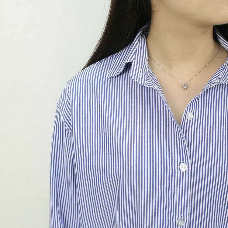 Gift Geometry CZ Magic Cube Hollow 925 Sterling Silver Necklace