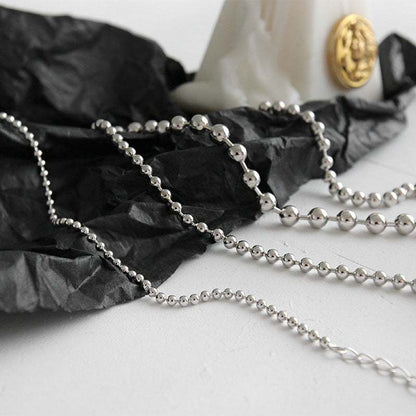 Modern Lucky Beads 925 Sterling Silver Bracelet